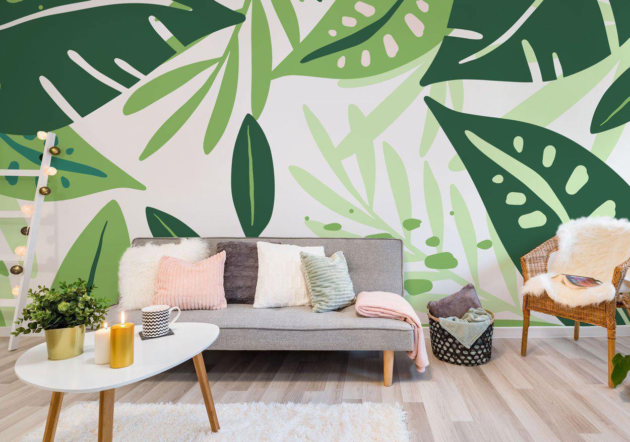 Abstract Jungle Wall Mural-Wall Mural-Eazywallz