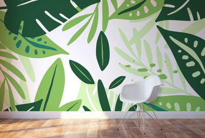 Abstract Jungle Wall Mural-Wall Mural-Eazywallz