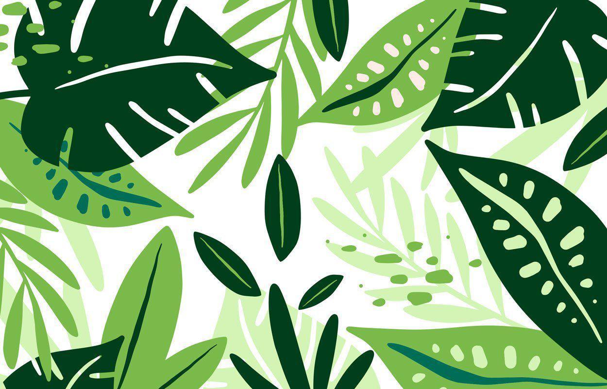 Abstract Jungle Wall Mural-Wall Mural-Eazywallz