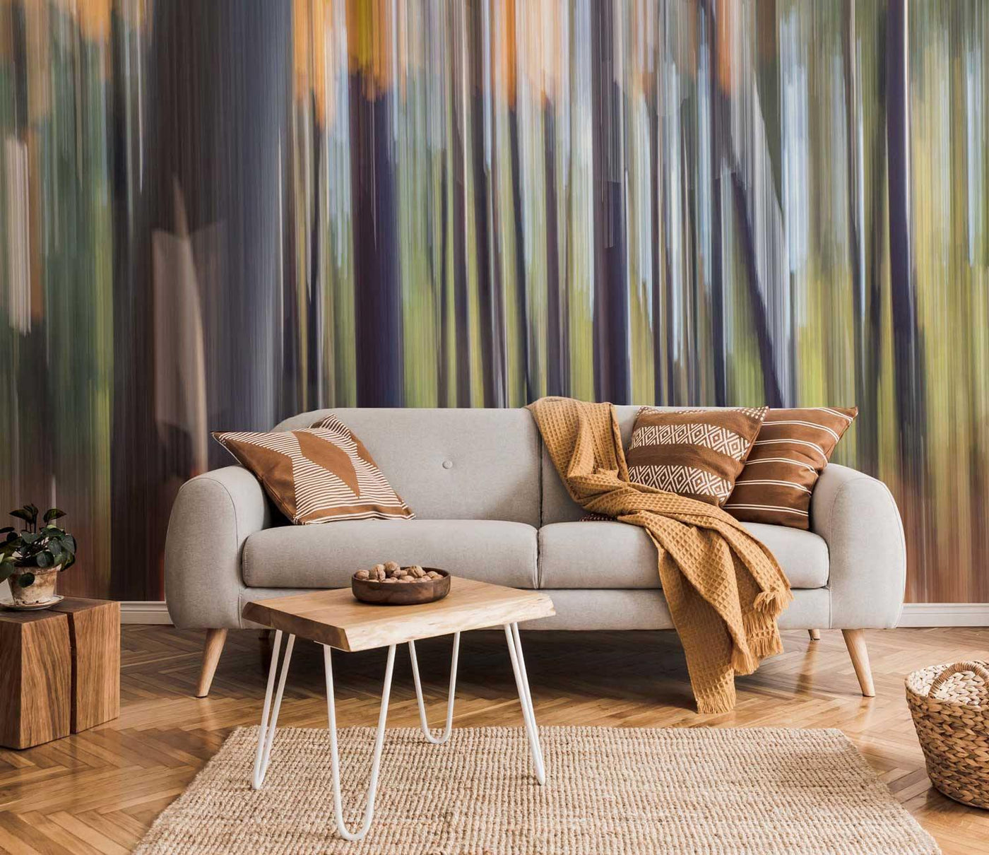 Abstract Motion Forest 2 Wall Mural-Wall Mural-Eazywallz