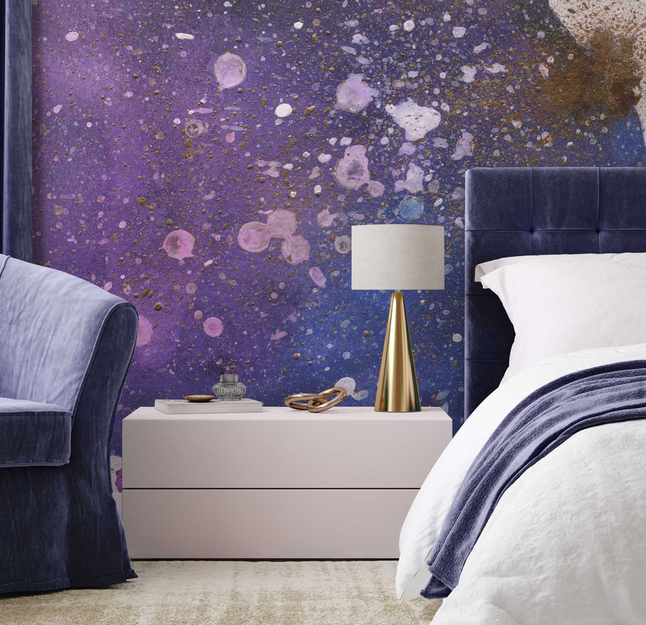 Abstract Paint Splat 4 Wall Mural-Wall Mural-Eazywallz