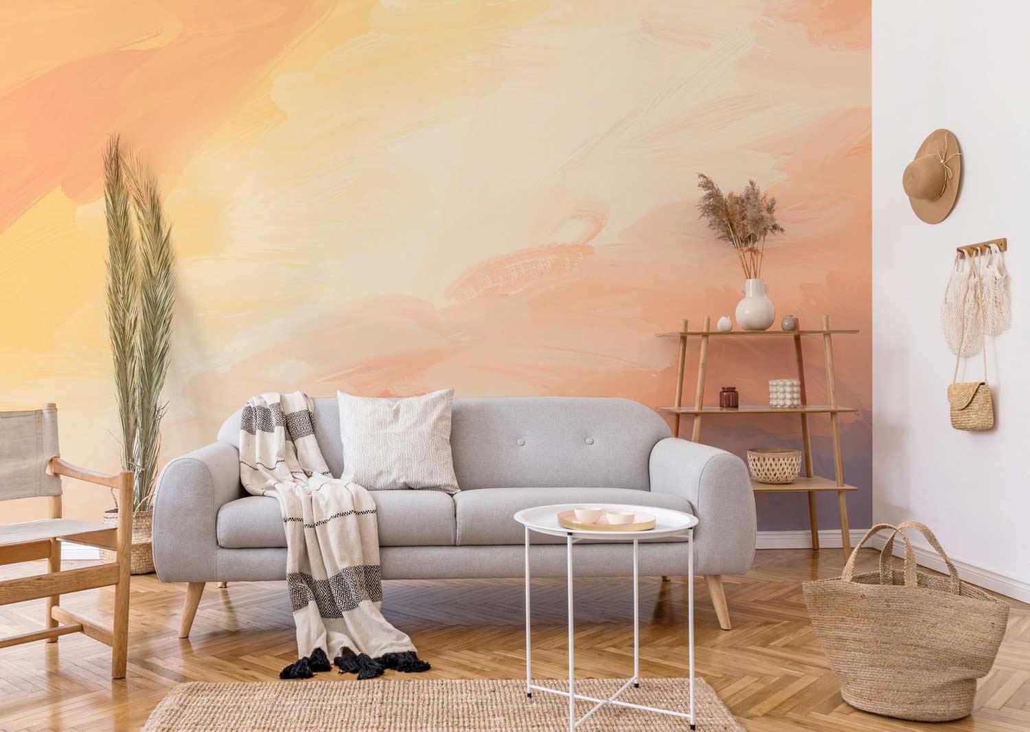 Abstract Sunset Wall Mural-Wall Mural-Eazywallz