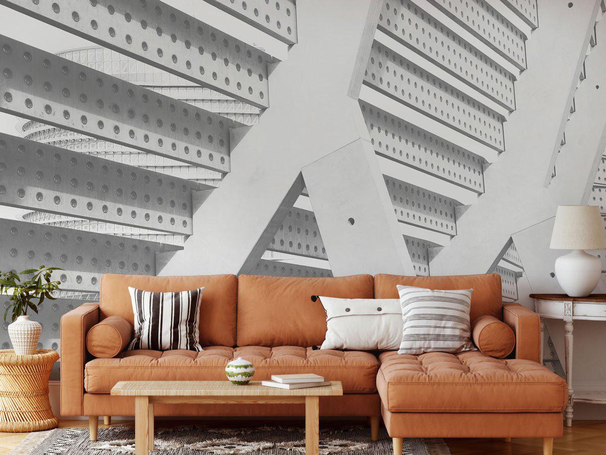 Abstract architectural detailed Mural-Wall Mural-Eazywallz