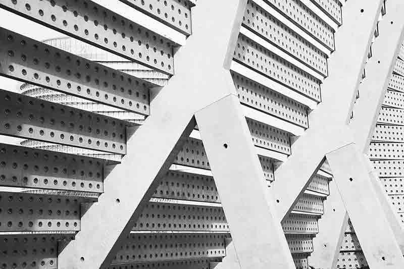 Abstract architectural detailed Mural-Wall Mural-Eazywallz