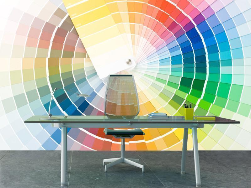 Abstract color guide Wall Mural-Wall Mural-Eazywallz
