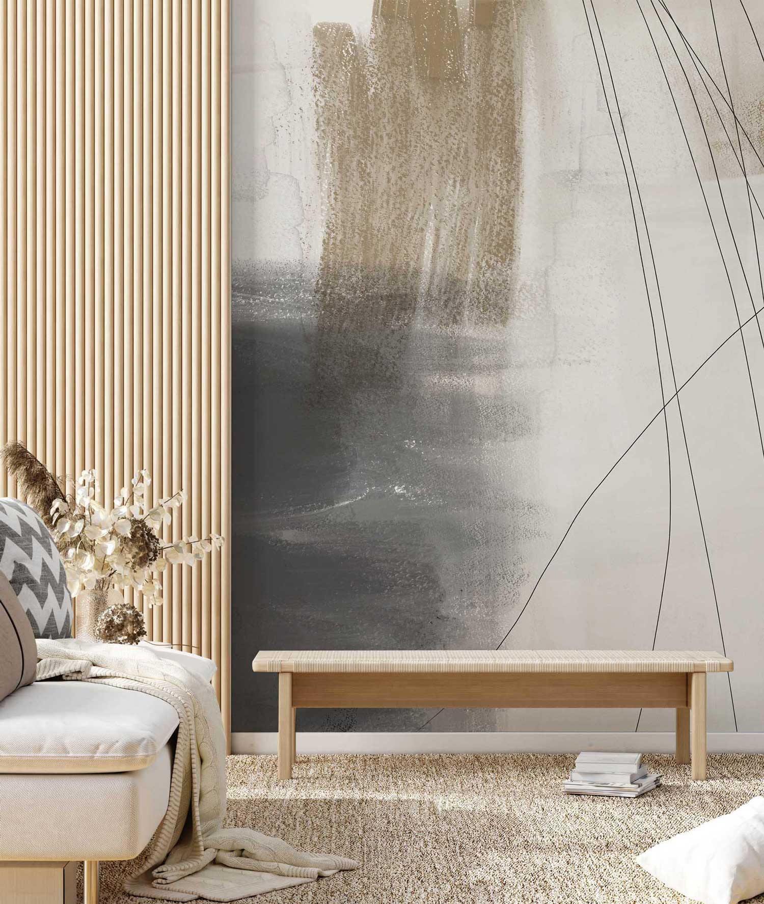 Abstraction Eight Wall Mural-Wall Mural-Eazywallz