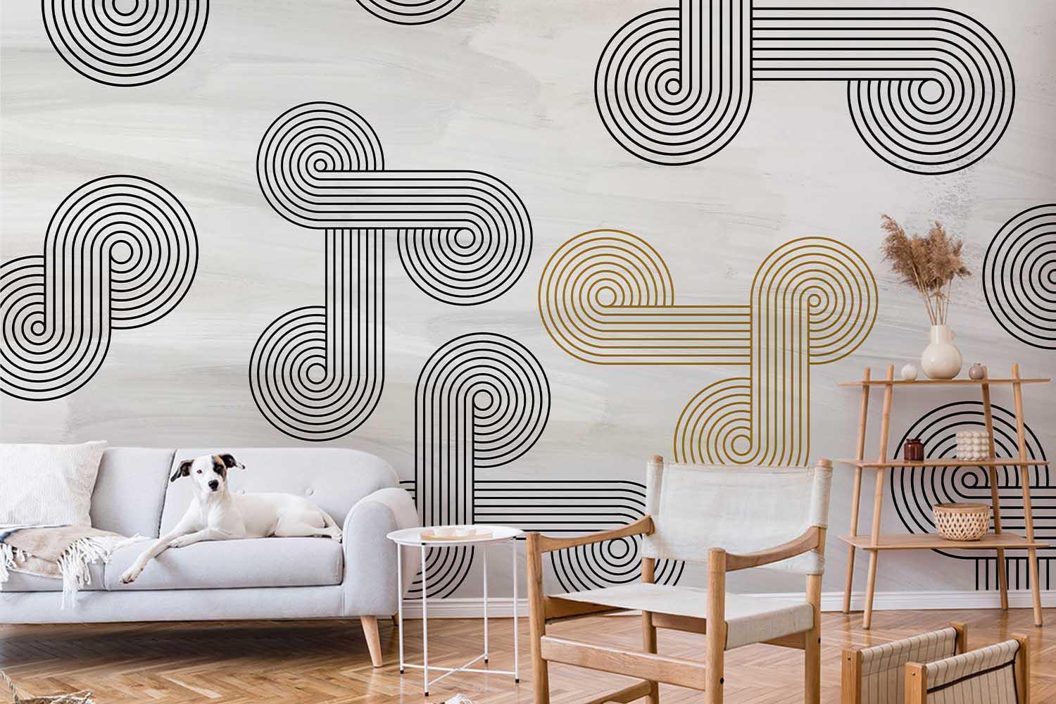 Abstraction Eighteen Wall Mural-Wall Mural-Eazywallz