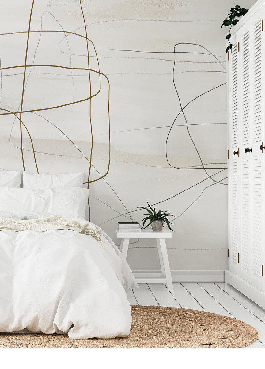 Abstraction Nineteen Wall Mural-Wall Mural-Eazywallz