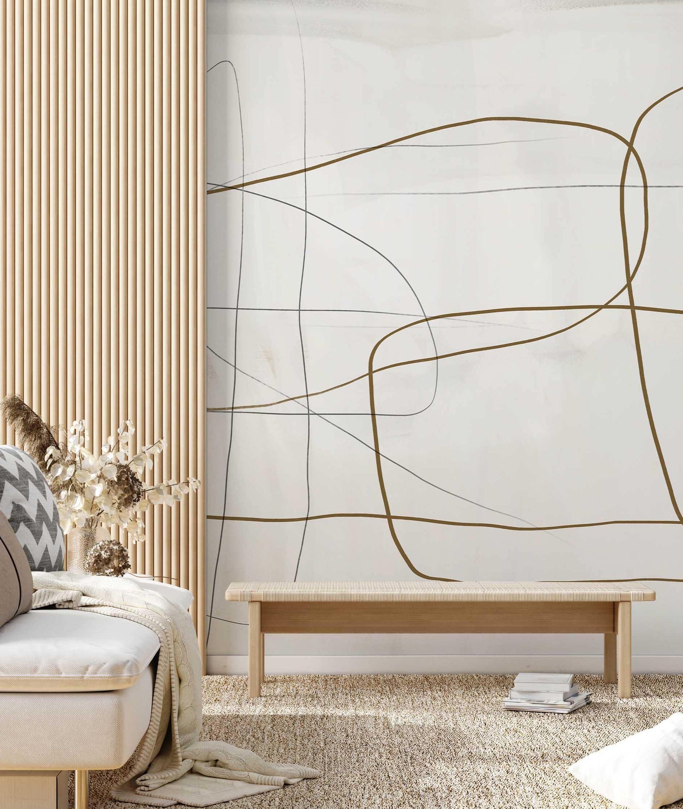 Abstraction Seven Wall Mural-Wall Mural-Eazywallz