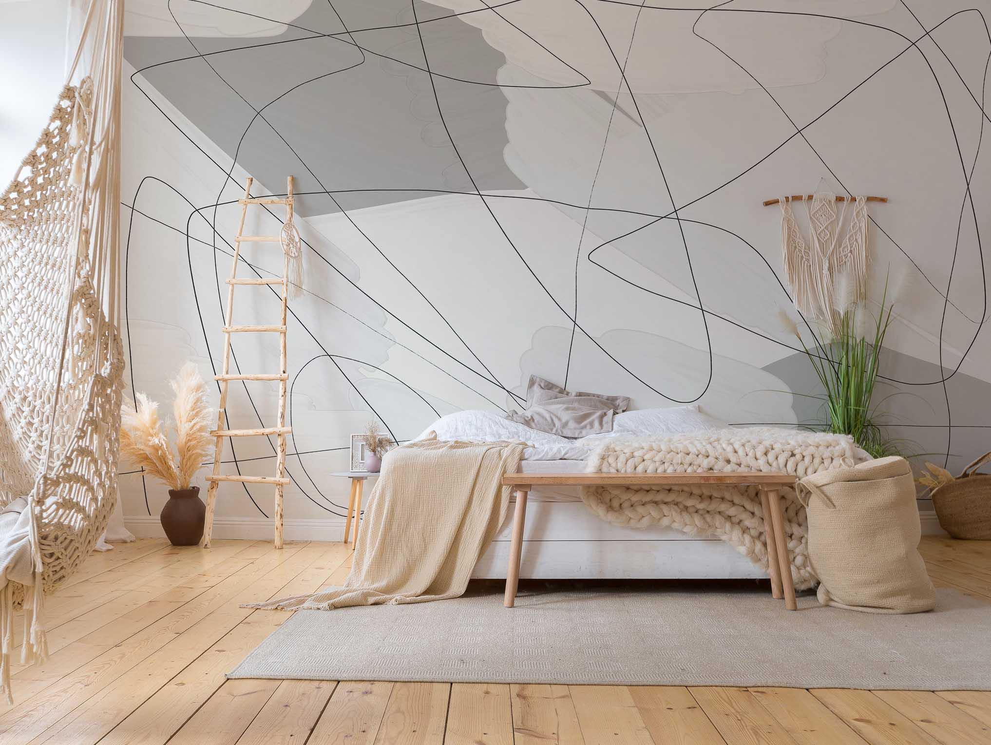 Abstraction Three Wall Mural-Wall Mural-Eazywallz