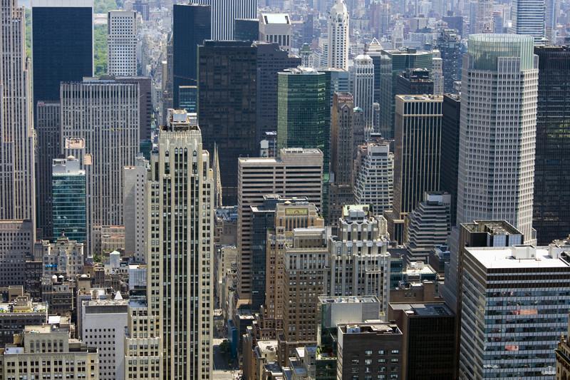 Aerial view of upper Manhattan Wall Mural-Wall Mural-Eazywallz