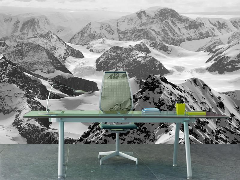 Antarctic mountains Wall Mural-Wall Mural-Eazywallz