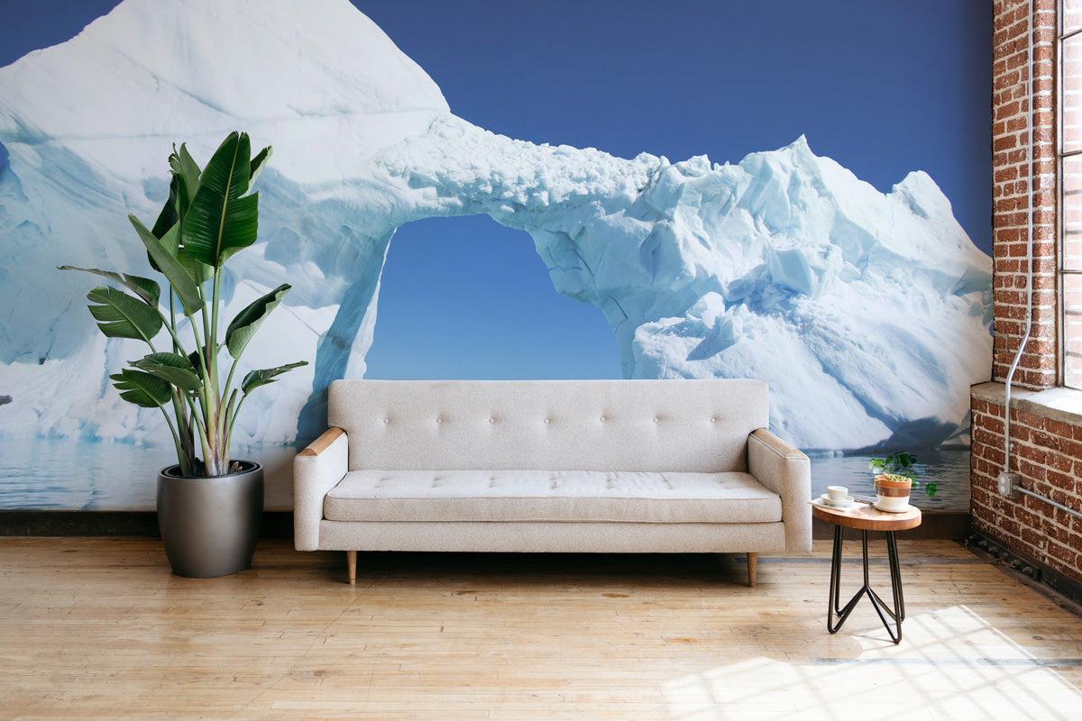 Arched iceberg Wall Mural-Wall Mural-Eazywallz