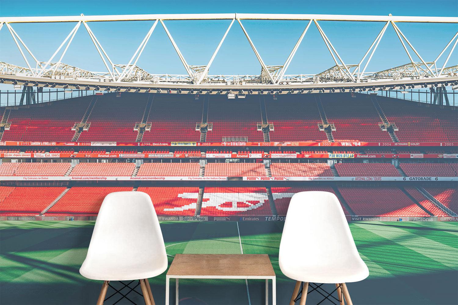Arsenal Soccer Stadium Wall Mural-Wall Mural-Eazywallz