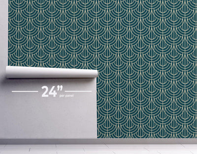 Art Deco 10 Wallpaper #146-Repeat Pattern Wallpaper-Eazywallz
