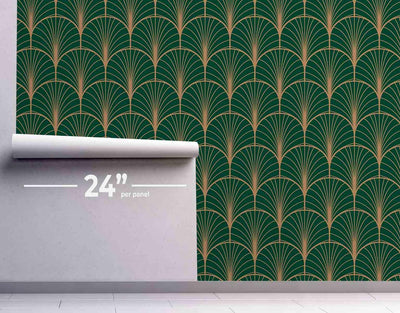 Art Deco 13 Wallpaper #170-Repeat Pattern Wallpaper-Eazywallz