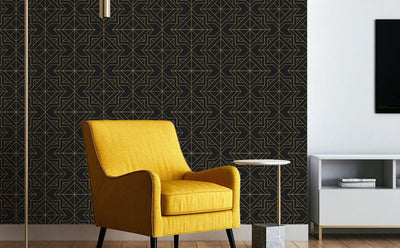 Art Deco 3 Wallpaper #033-Repeat Pattern Wallpaper-Eazywallz