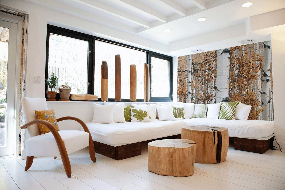 Autumn Forest Wall Mural-Wall Mural-Eazywallz