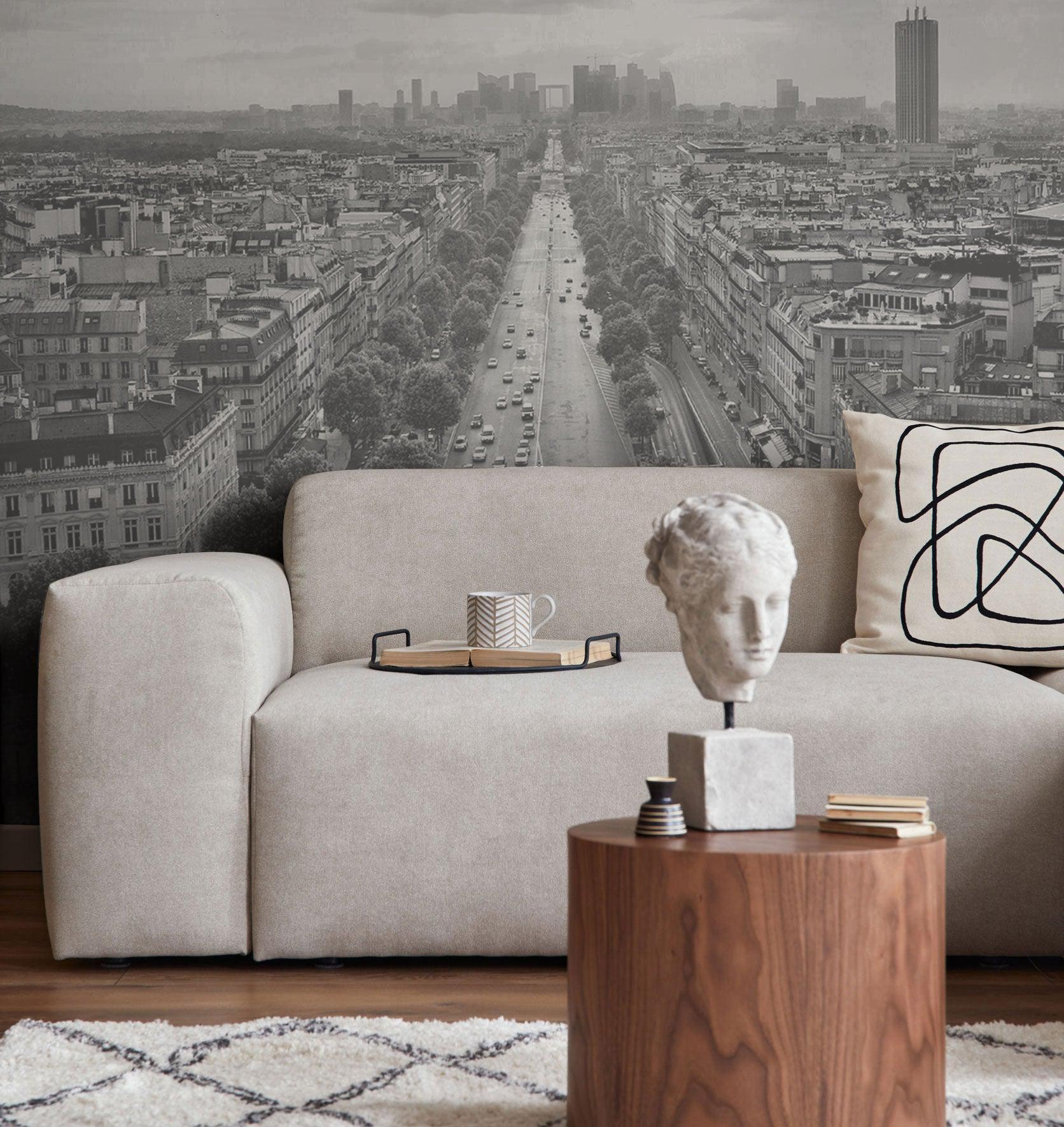 Av. de la Grande Armee in Paris Wall Mural-Wall Mural-Eazywallz