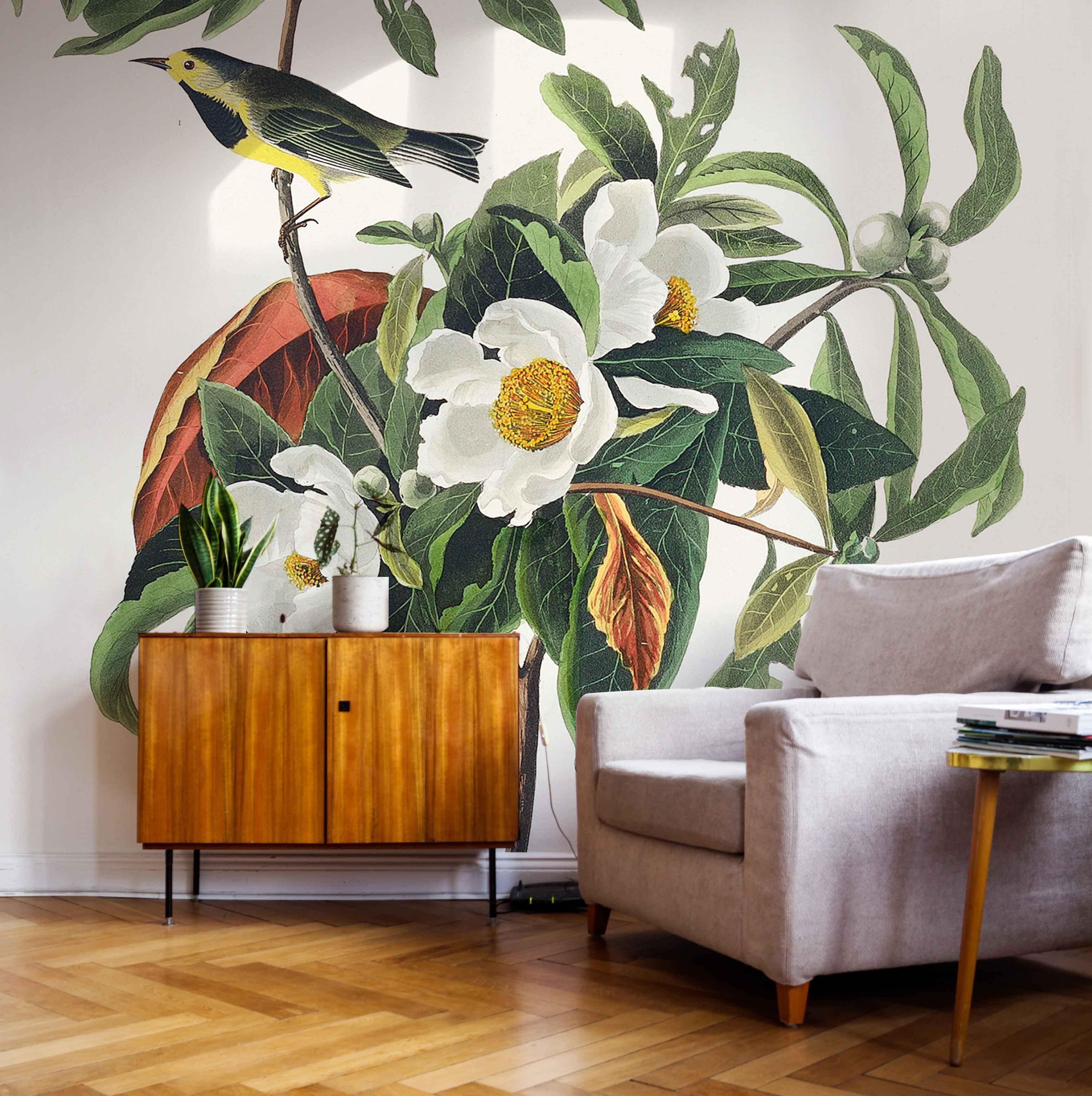 Bachman's Warbler Wall Mural-Wall Mural-Eazywallz