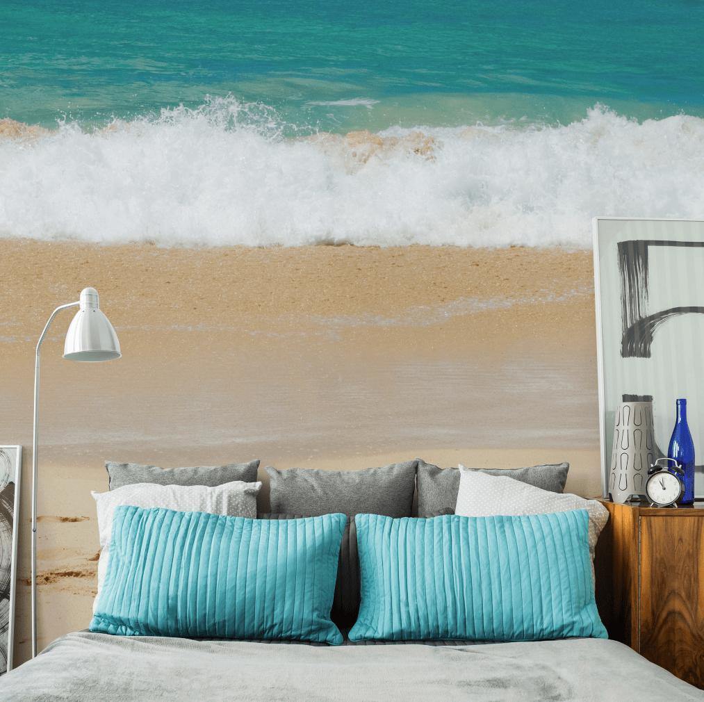 Beach Shore Close up Wall Mural-Wall Mural-Eazywallz