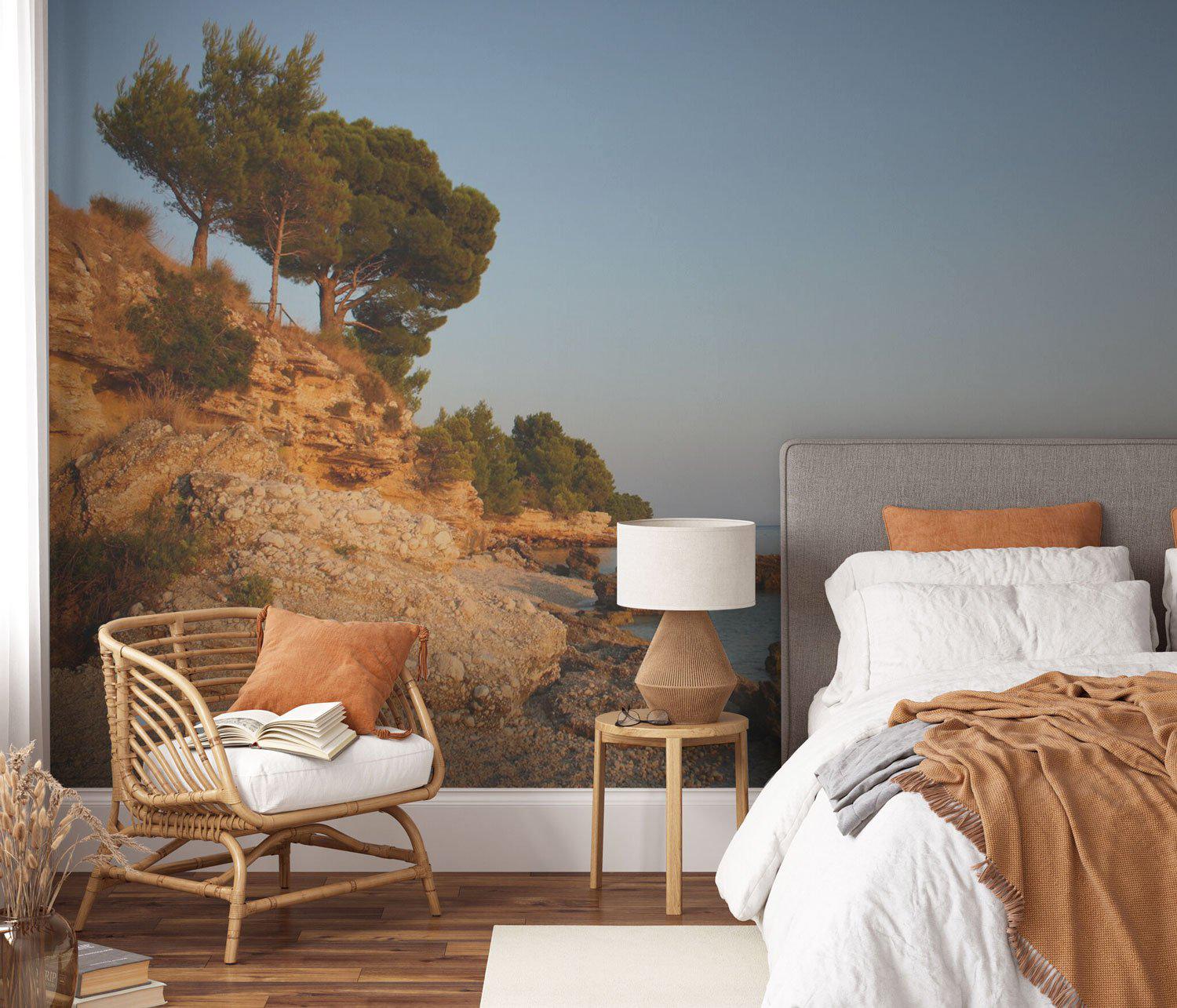 Beach in Croatia Wall Mural-Wall Mural-Eazywallz