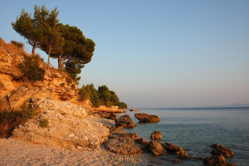 Beach in Croatia Wall Mural-Wall Mural-Eazywallz