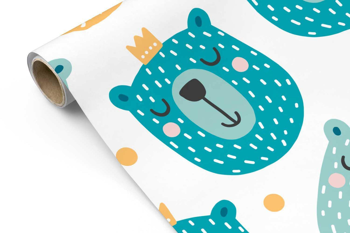 Bear Hug #160-Repeat Pattern Wallpaper-Eazywallz