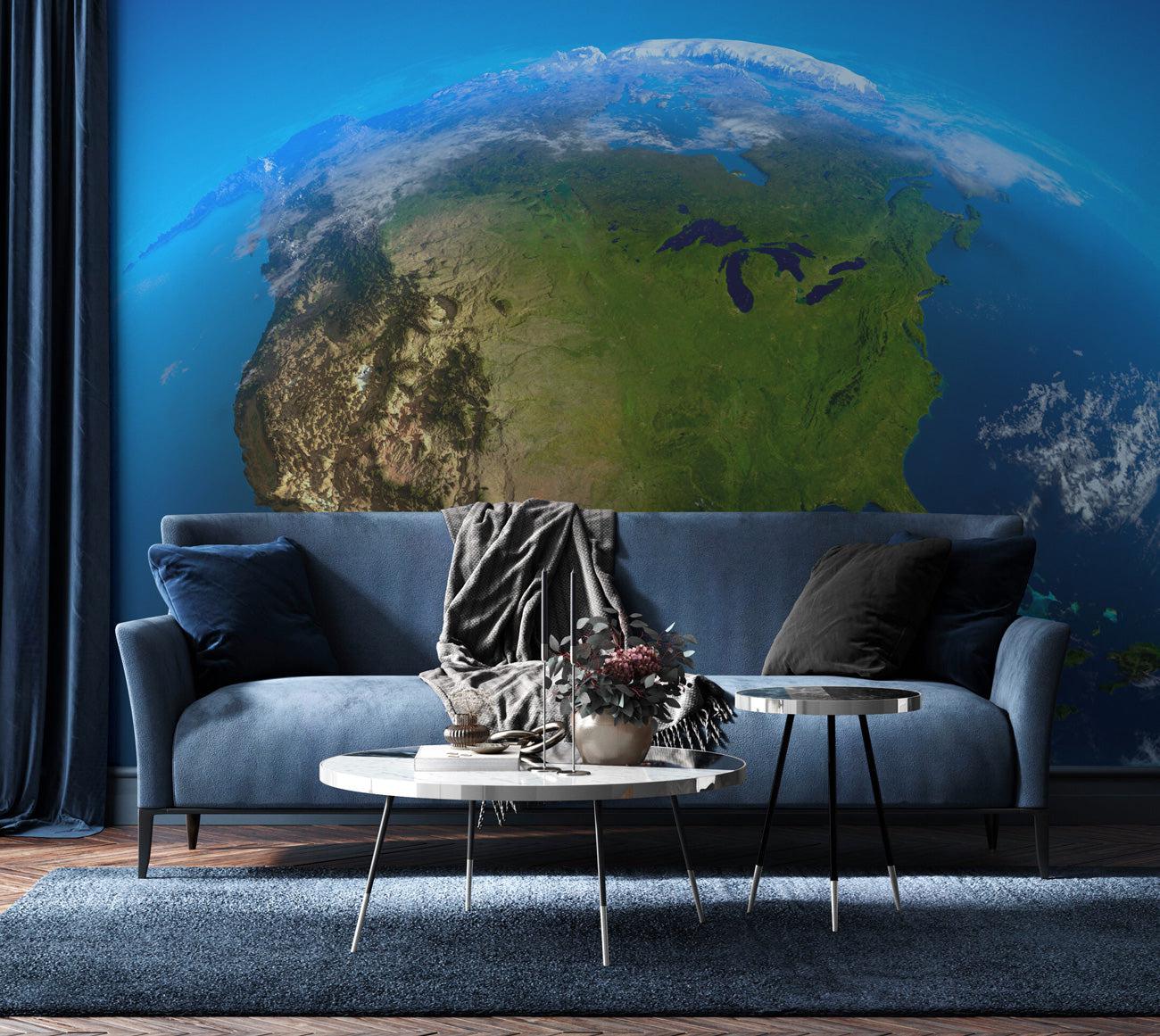 Beautiful Earth Wall Mural-Wall Mural-Eazywallz