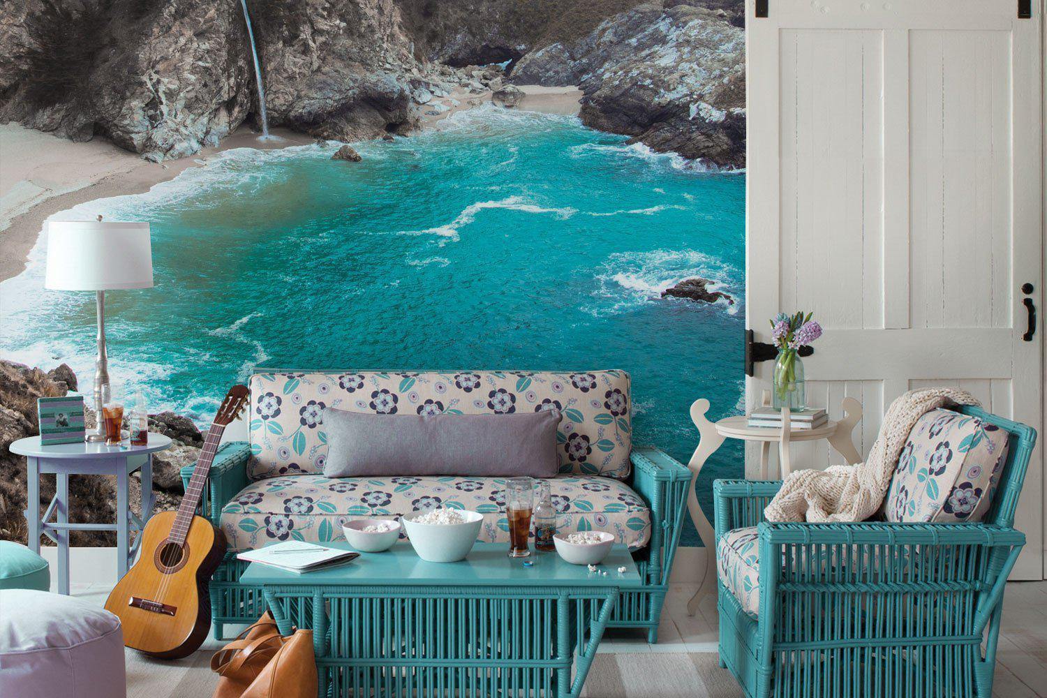 Big Sur, California Mural Wallpaper-Wall Mural-Eazywallz