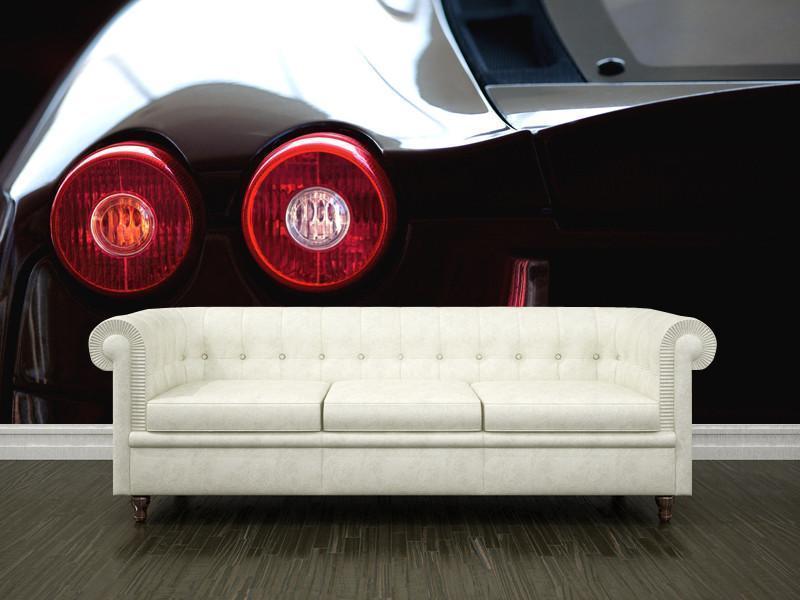 Black sport car Wall Mural-Wall Mural-Eazywallz