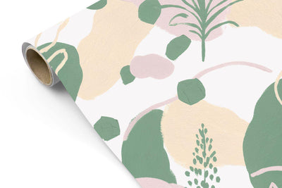 Botanical Blush Wallpaper #245-Repeat Pattern Wallpaper-Eazywallz
