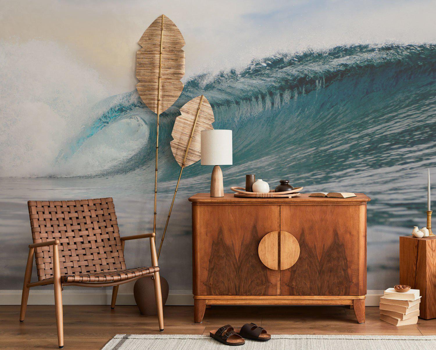 Breaking Ocean Wave Wall Mural-Wall Mural-Eazywallz