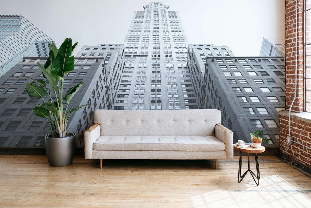 Building High Rise Wall Mural | New York Wall murals | Eazywallz