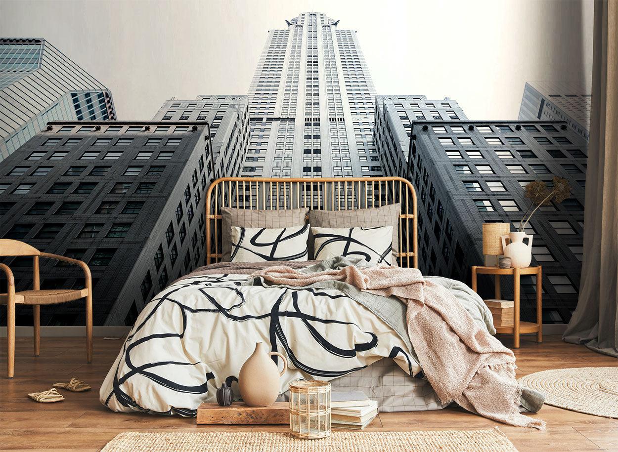 Building High Rise Wall Mural | New York Wall murals | Eazywallz