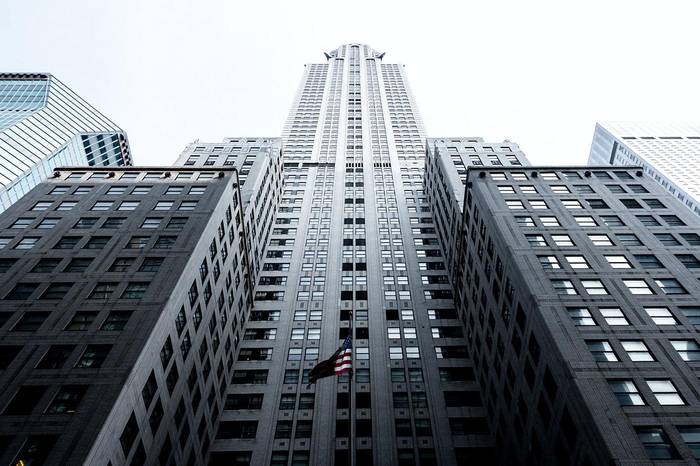 Building High Rise Wall Mural | New York Wall murals | Eazywallz