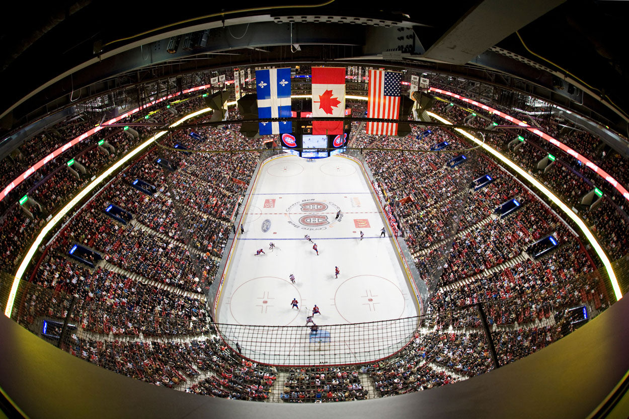 Montreal Hockey Rink Wall Mural