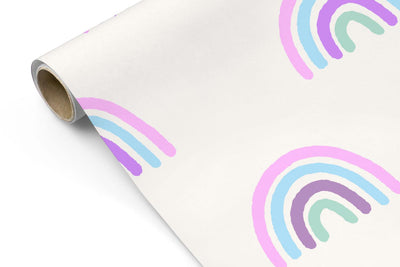 Candy Rainbows Wallpaper #536-Repeat Pattern Wallpaper-Eazywallz