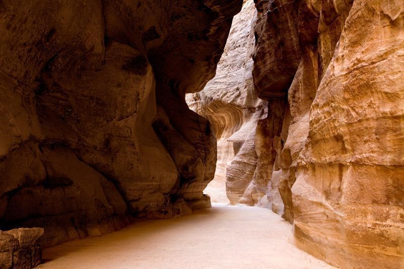 Canyon in Petra, Jordan Wall Mural-Wall Mural-Eazywallz