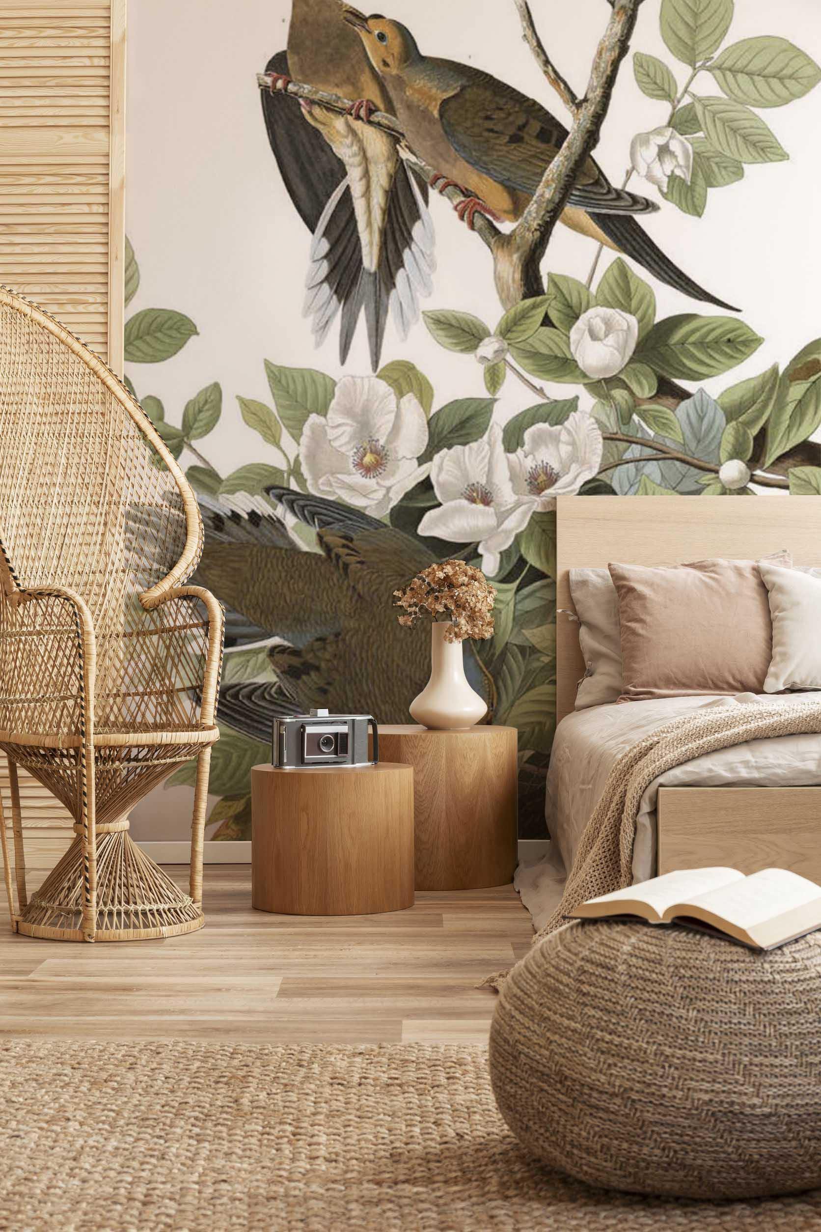 Carolina Pigeon Wall Mural-Wall Mural-Eazywallz