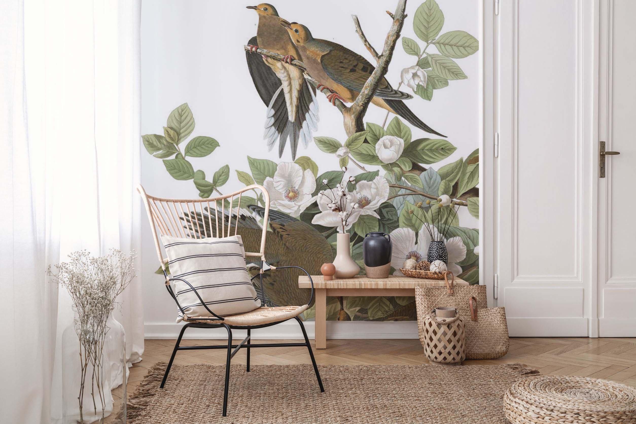 Carolina Pigeon Wall Mural-Wall Mural-Eazywallz