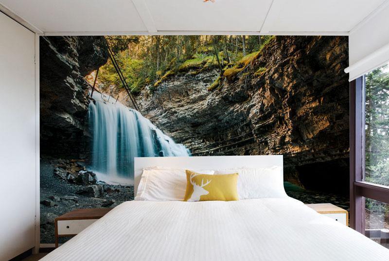Cave Falls Wall Mural-Wall Mural-Eazywallz