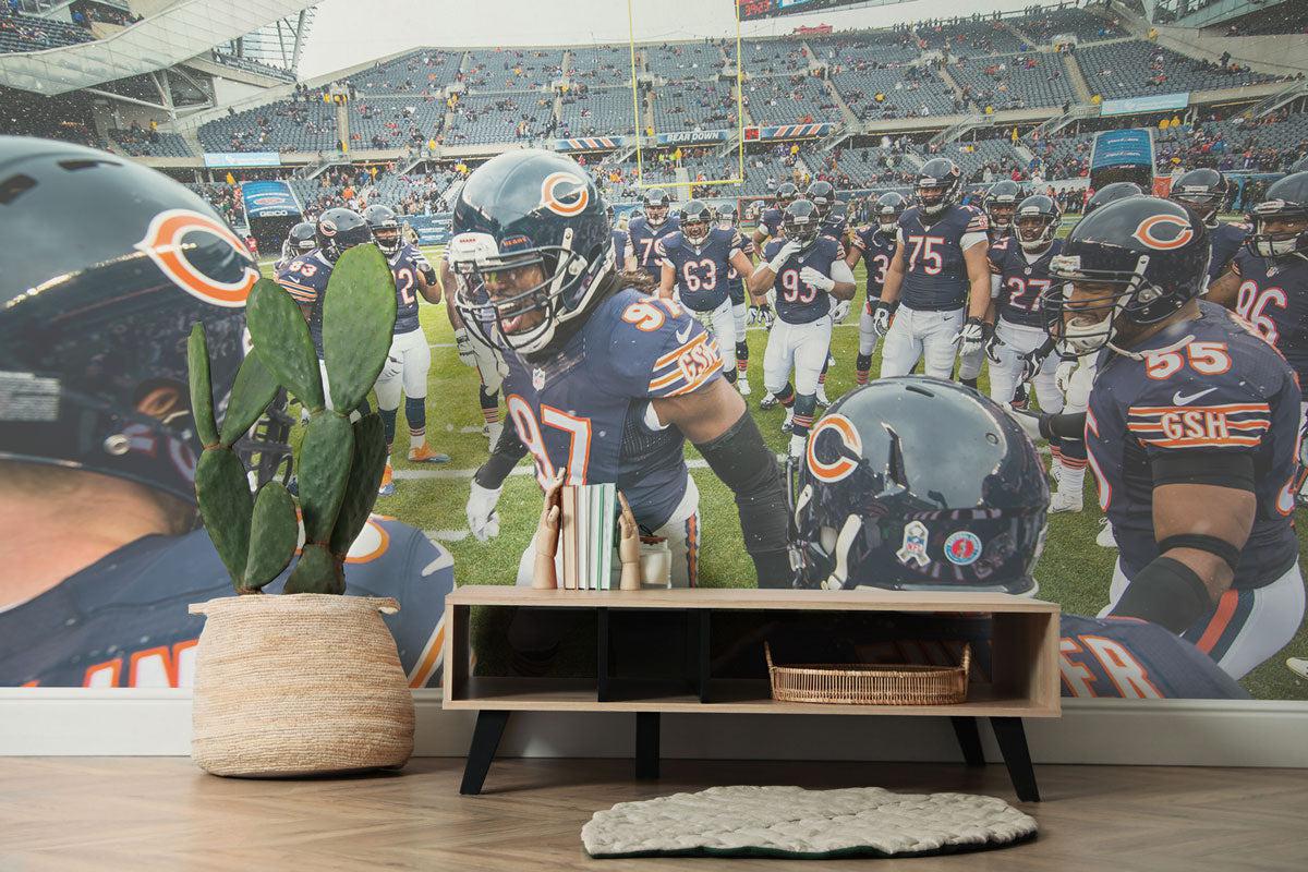 Chicago Bears Football Wall Mural-Wall Mural-Eazywallz