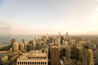 Chicago Cityscape Wall Mural-Wall Mural-Eazywallz