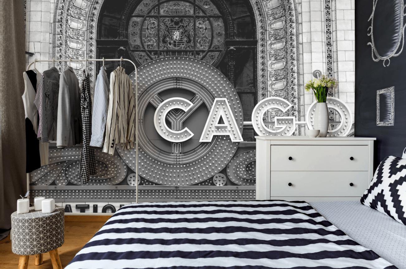 Chicago Theatre Wall Mural-Wall Mural-Eazywallz