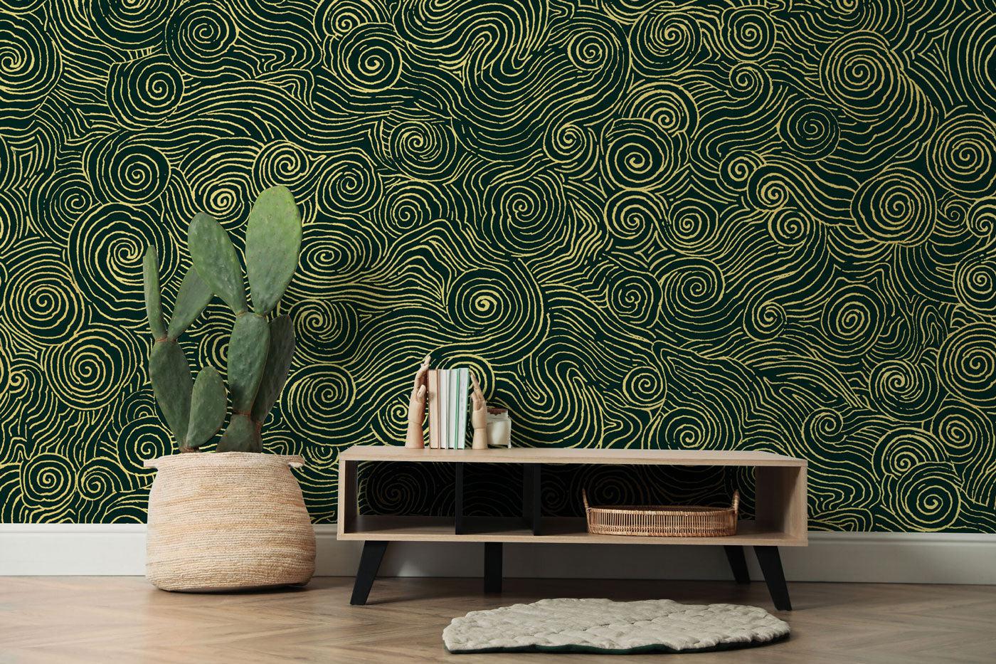 Chinese Clouds Wall Mural-Wall Mural-Eazywallz