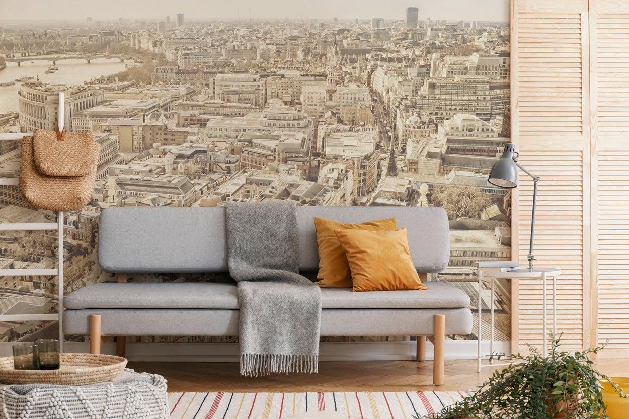 City of London view from St. Paul`s Cathedral Wall Mural-Wall Mural-Eazywallz