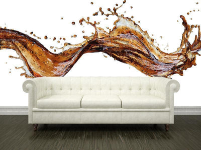 Cola splash Wall Mural-Wall Mural-Eazywallz