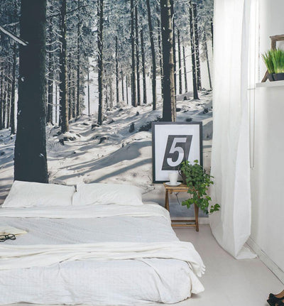 Cold Winter Nature Wall Mural-Wall Mural-Eazywallz