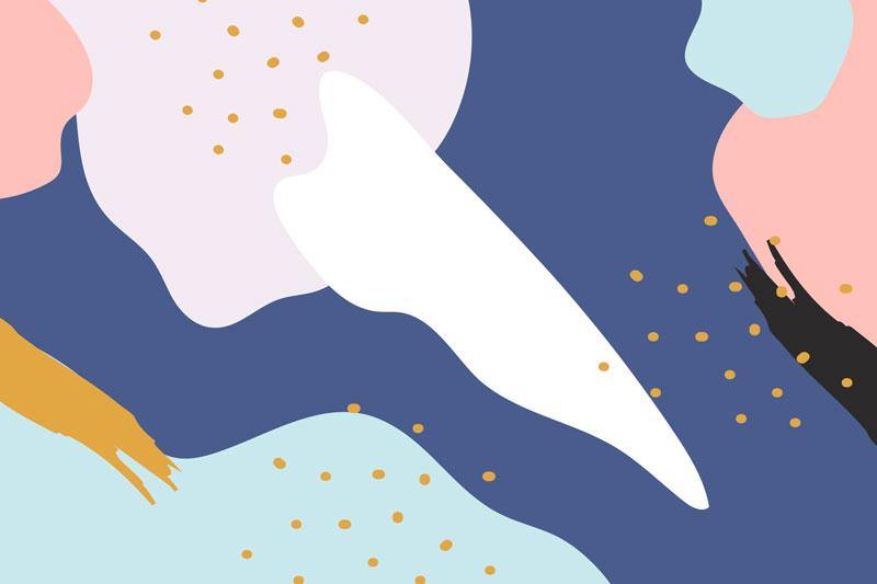 Colourful Abstract Memphis 3 Mural Wallpaper-Wall Mural-Eazywallz